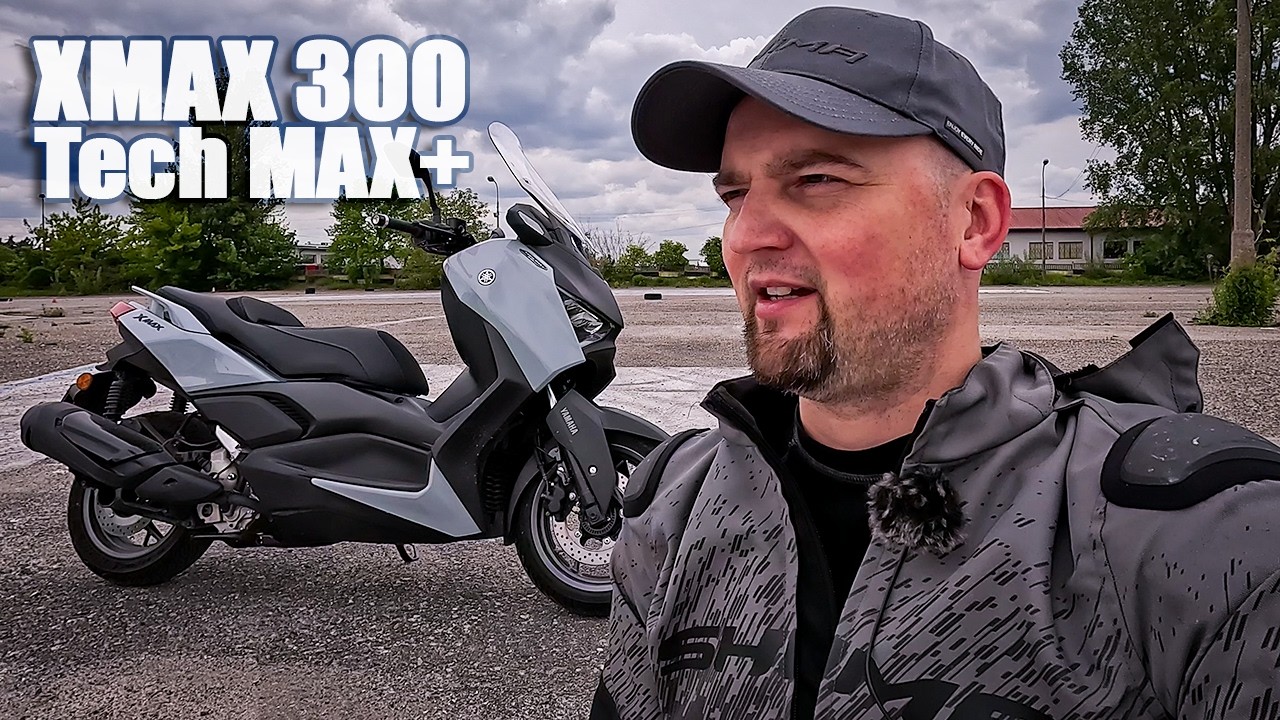 Yamaha XMAX 300 Tech MAX+ czyli recenzja skutera, kt&oacute;ry dowiezie ogrzanego kierownika do pracy ;)