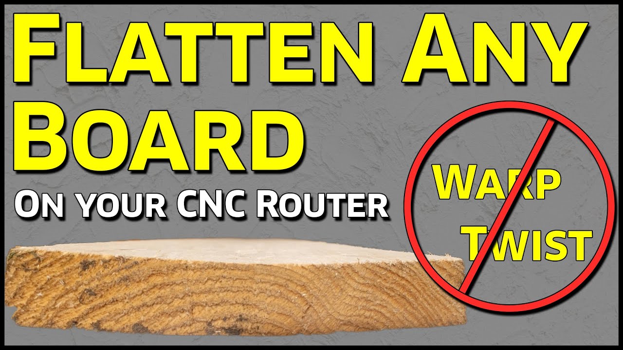 How to: Flatten Stock on your CNC Router