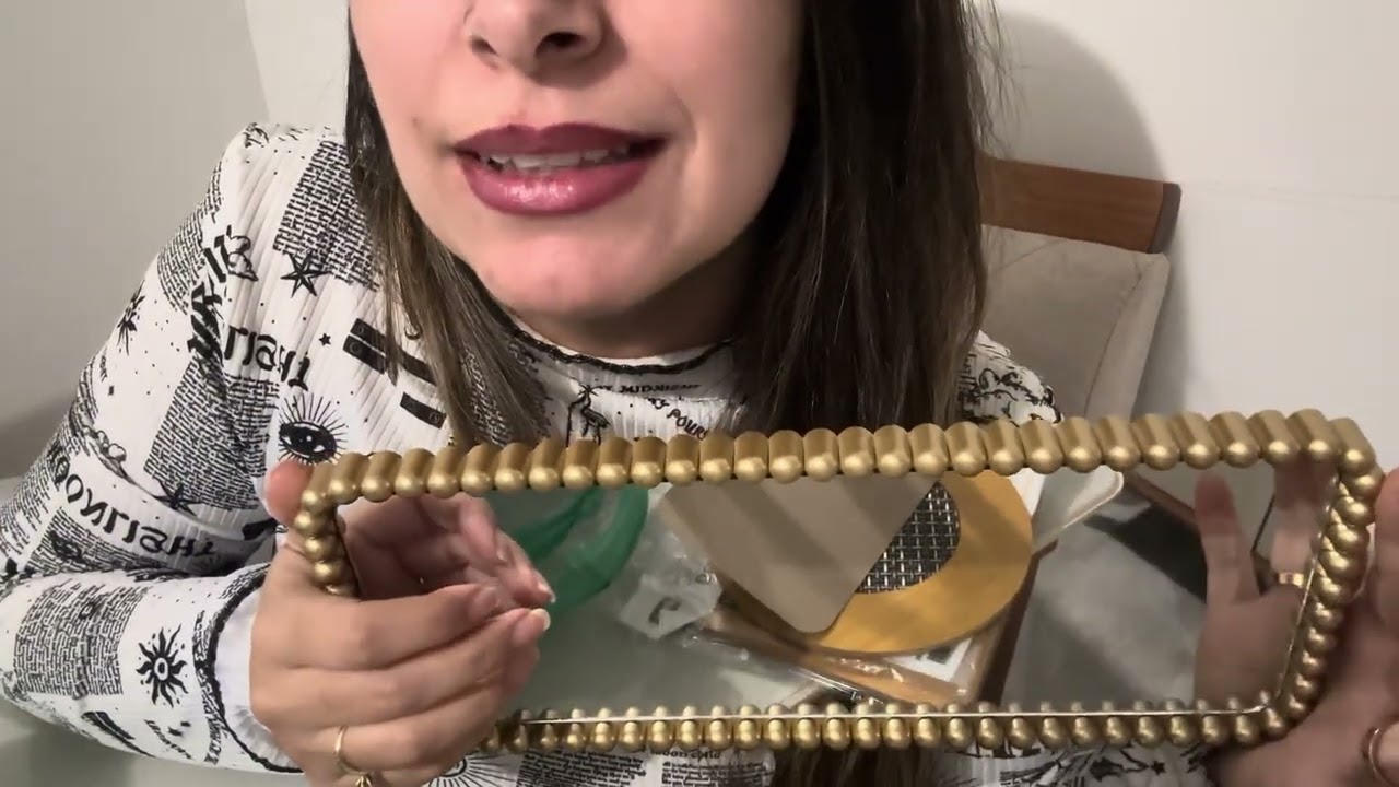 ASMR mostrando comprinhas para casa 🏠