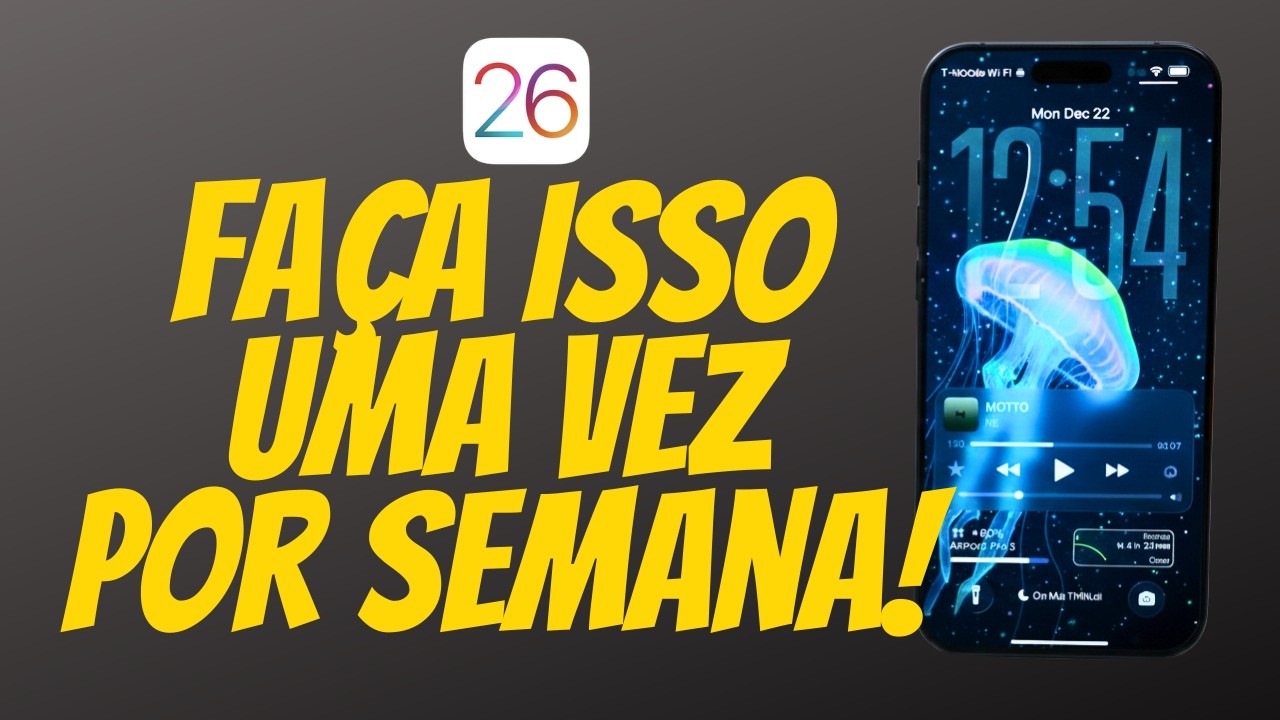 PARE de Deixar Seu iPhone Ligado Pra Sempre! O Que Acontece Quando Você Reinicia