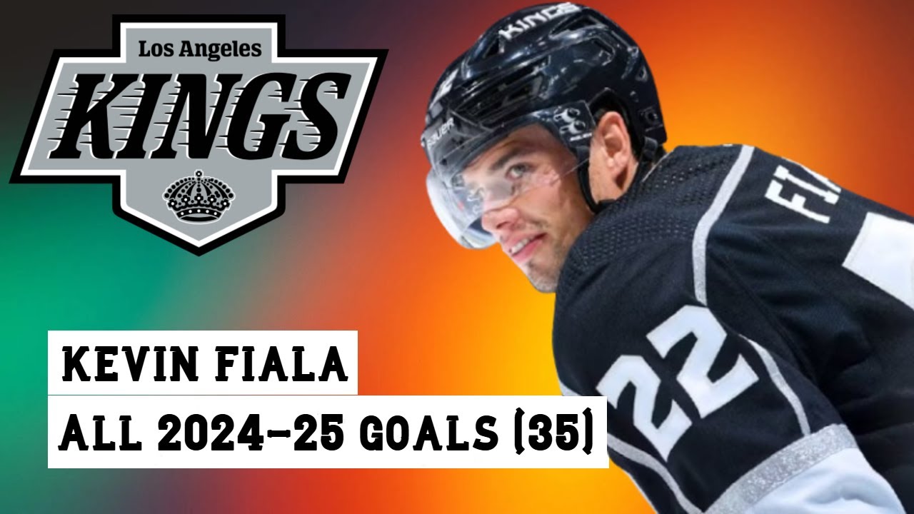 Kevin Fiala (#22) All 35 Goals of the 2024-25 NHL Season