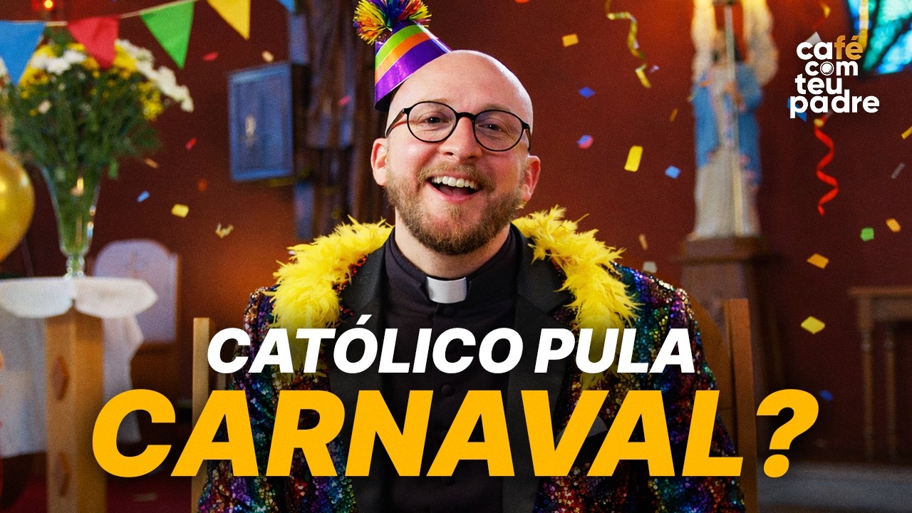 CAFÉ COM TEU PADRE | CATÓLICO PULA CARNAVAL? | com Pe. Darlan Schwaab.