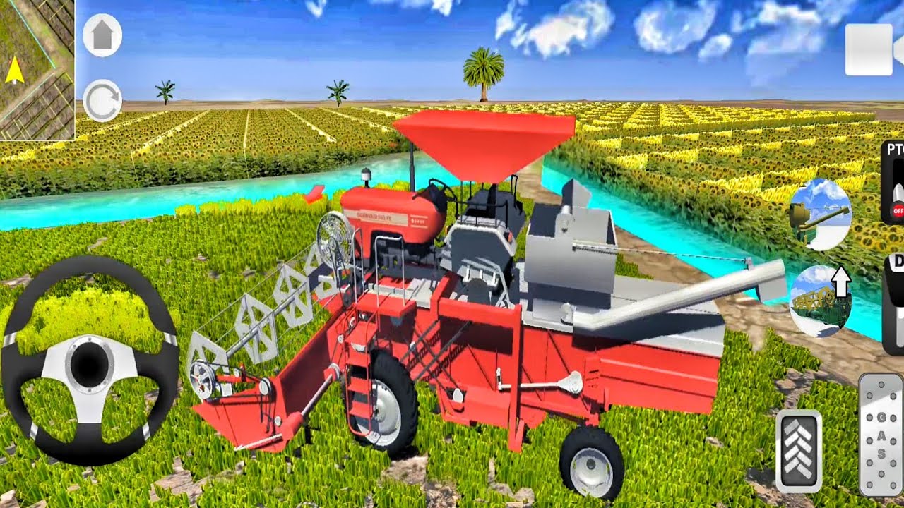 Indian Farming Simulator - Game Harvester Farming Gameplay - Android Gameplay