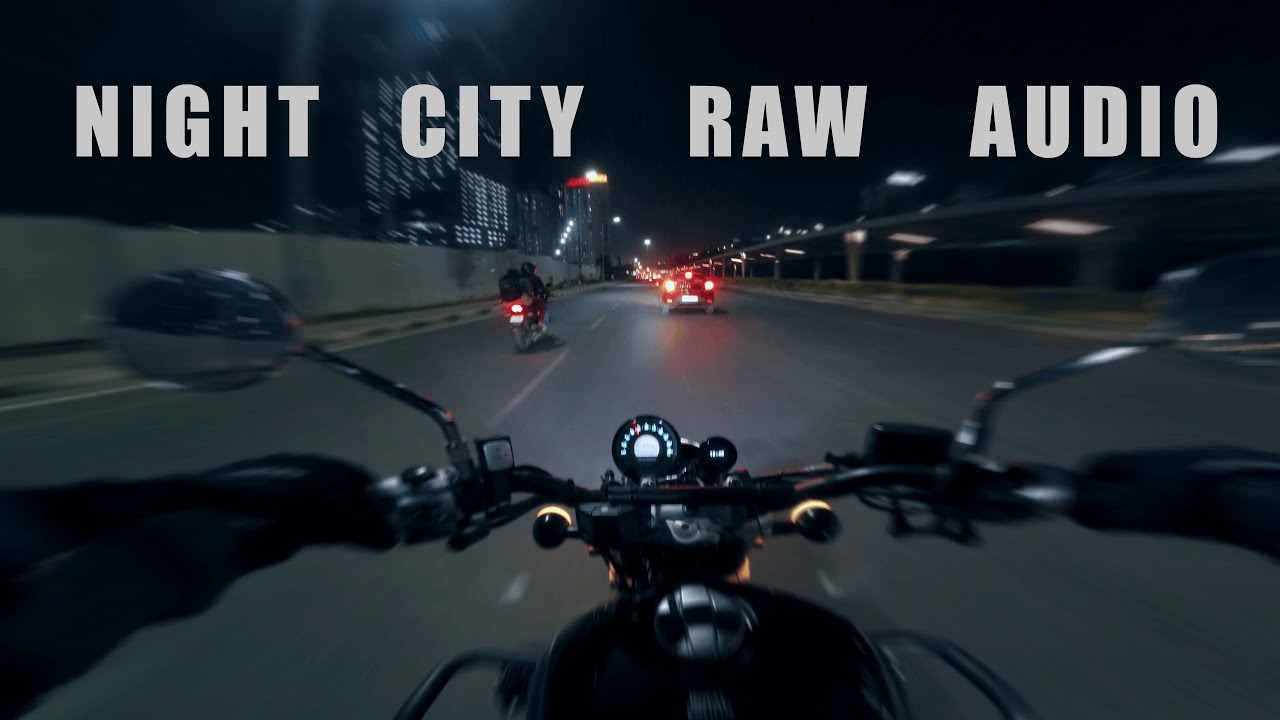 Super Meteor 650 RAW Onboard - Cleanest Audio - City Night Runs