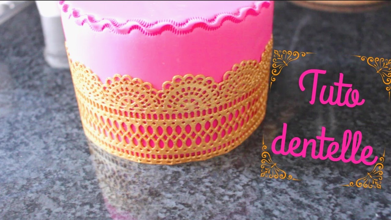 TUTO DENTELLE ALIMENTAIRE | CHOCOPRALINE
