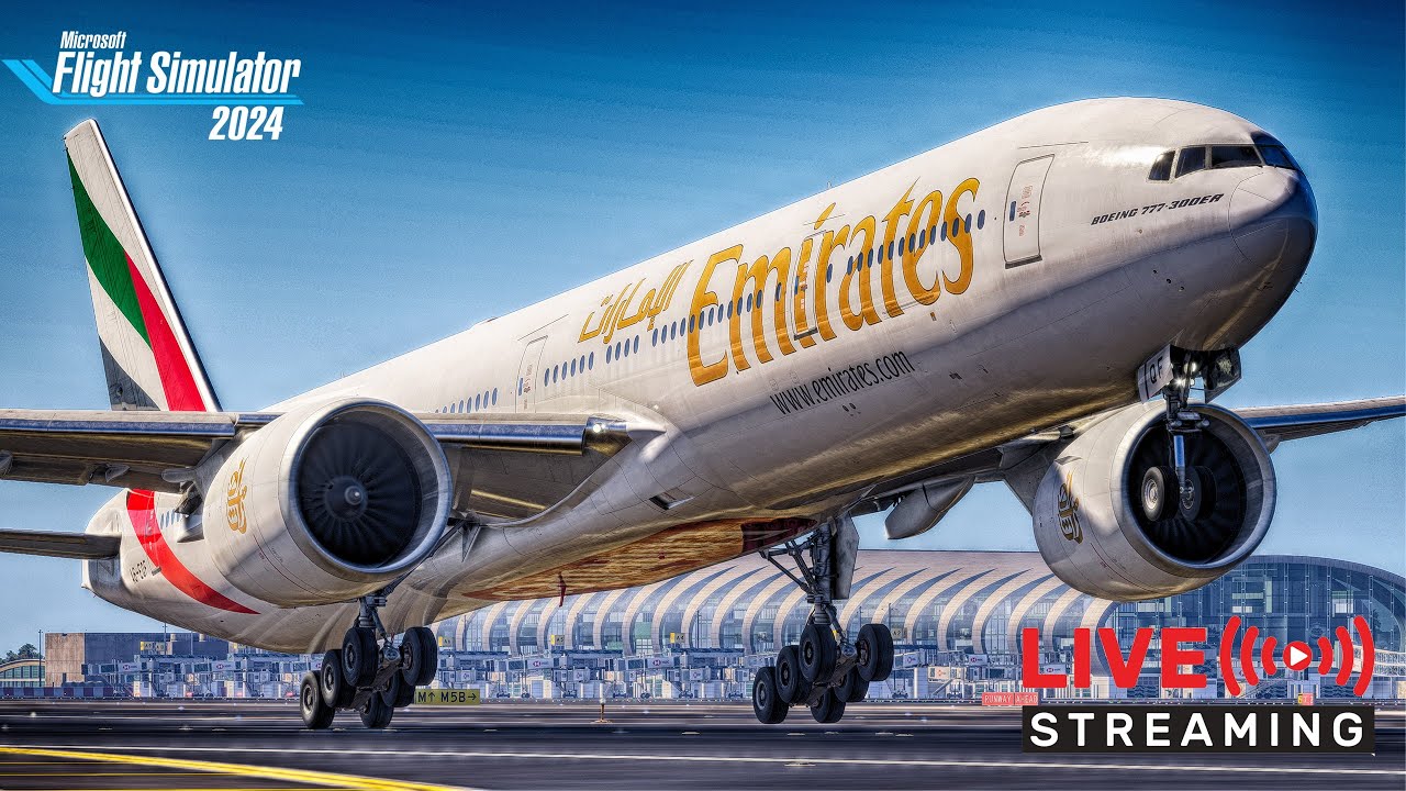🔴 LIVE: Miami to Bogota & Return | Real World Emirates Operations | MSFS 2024