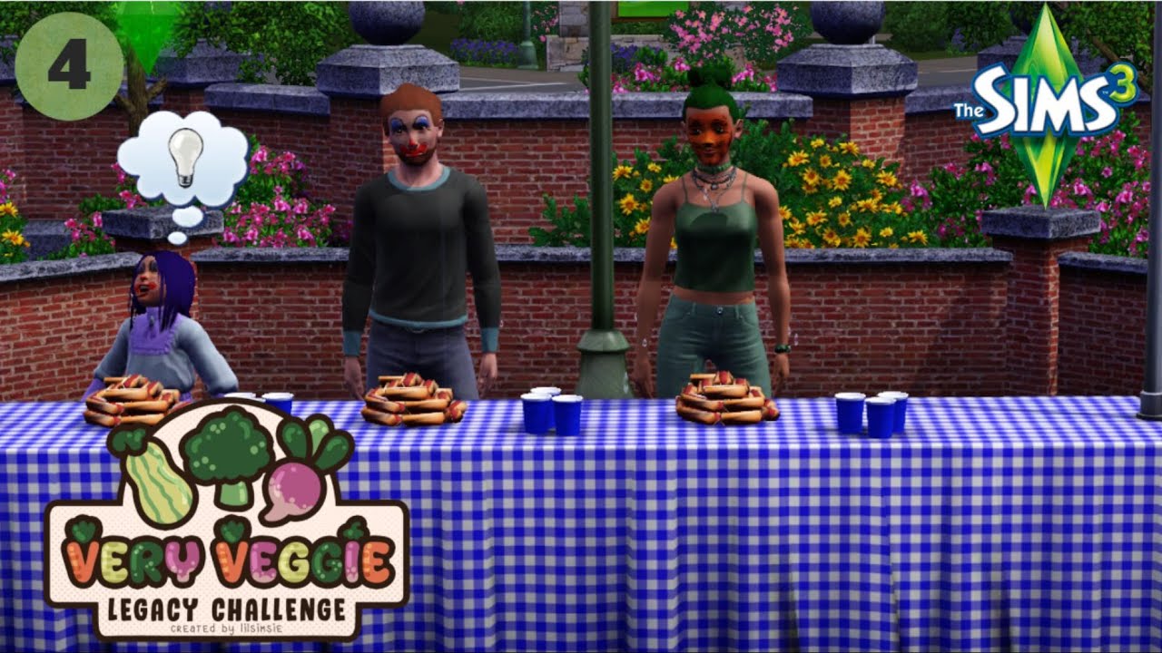 Summer Festival ☀️ ||The Sims 3||Very Veggie Challenge|| No Commentary