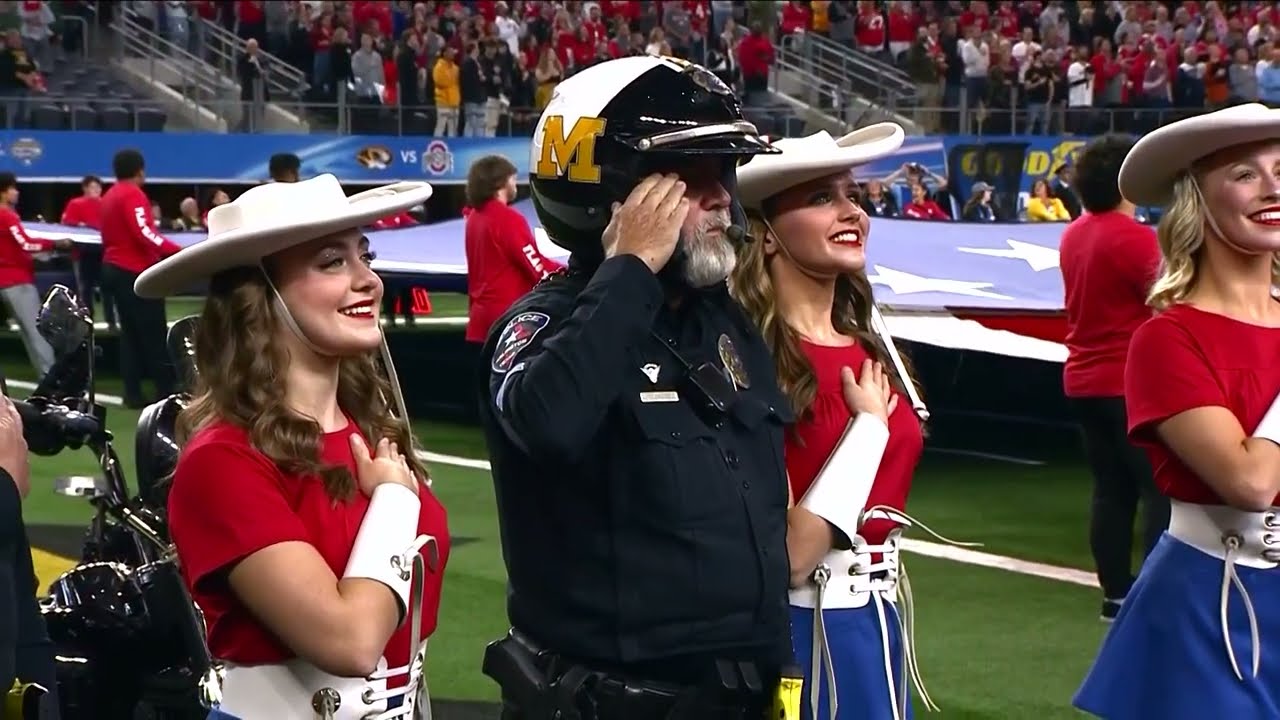 88th Goodyear Cotton Bowl Classic: National Anthem