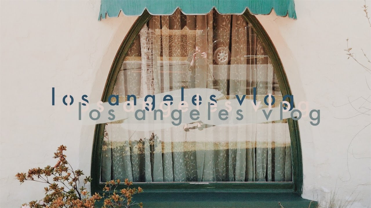 L.A. Vlog • Plant Shopping + Filming Lookbook