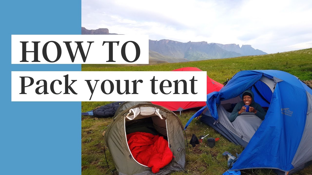 PACKING YOUR TENT | the best way to pack and store your tent | FIRST ASCENT