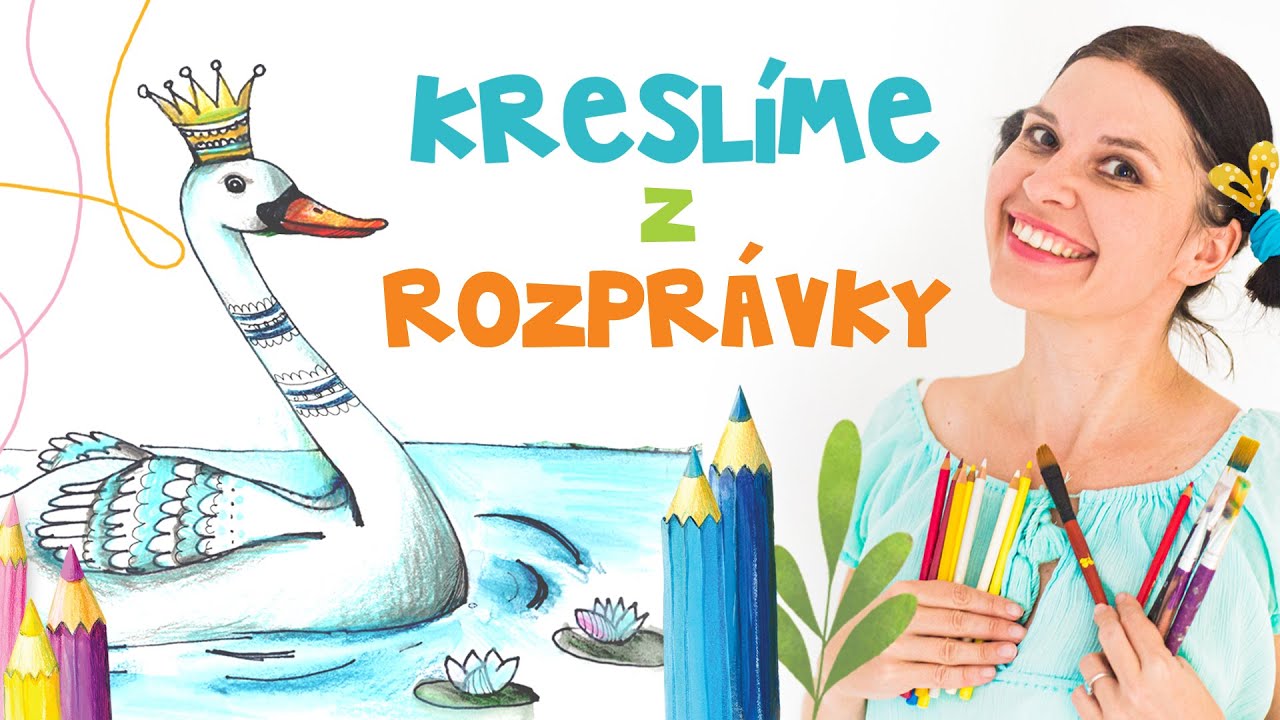 KRESLENIE -  LABUŤ  z  ROZPRÁVKY 