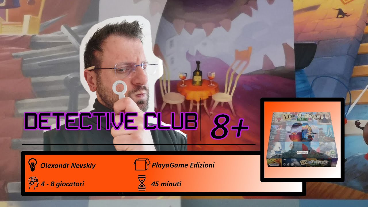 DETECTIVE CLUB - Pensi di essere un buon detective? O ti farai beffare dalla spia?