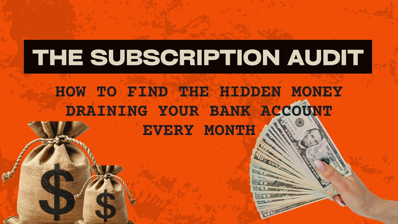 Stop Wasting Money! 💸 Subscription Audit Guide to Save Hundreds Every Month