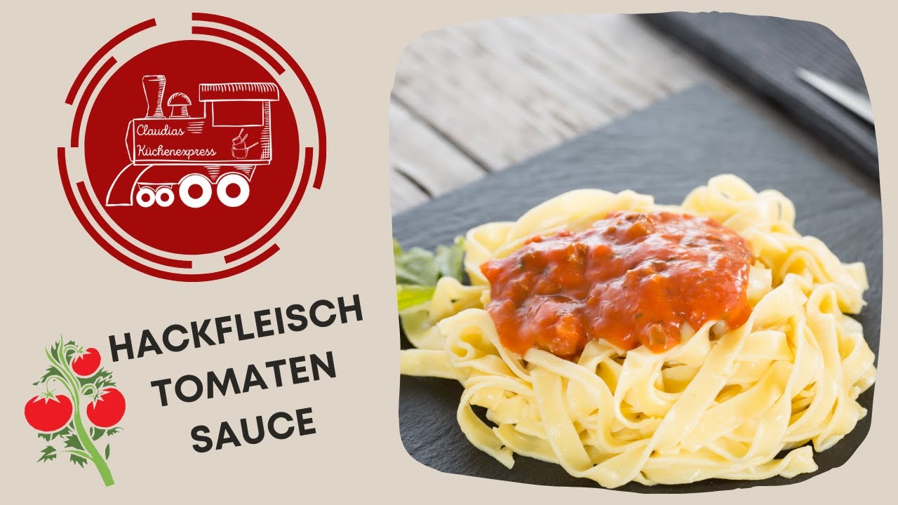 🥰 HACKFLEISCH-TOMATEN-SAUCE ... Die Königin der Nudelsaucen ... Thermomix® TM6,TM5, TM31
