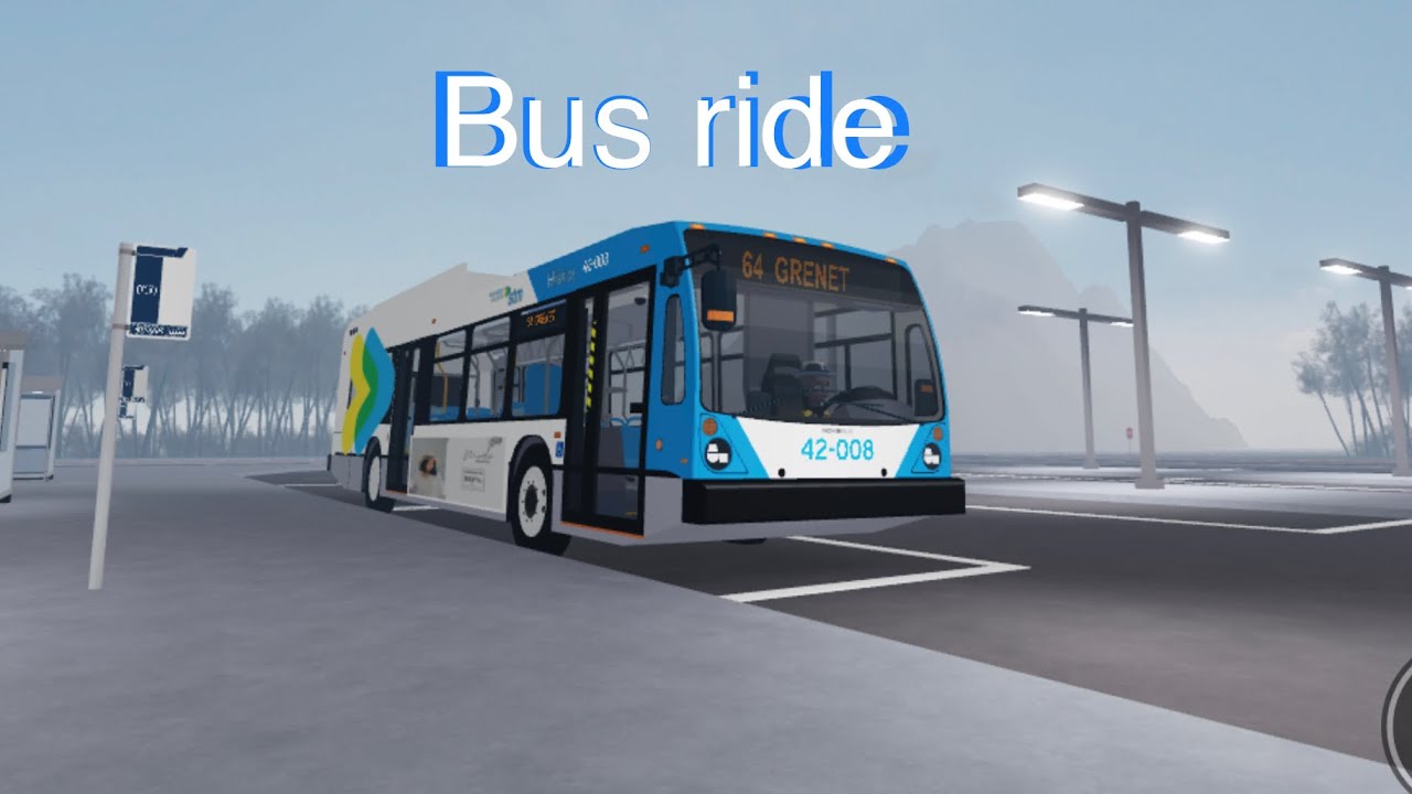 Stm bus ride (64) (Roblox) (Stm bus world)