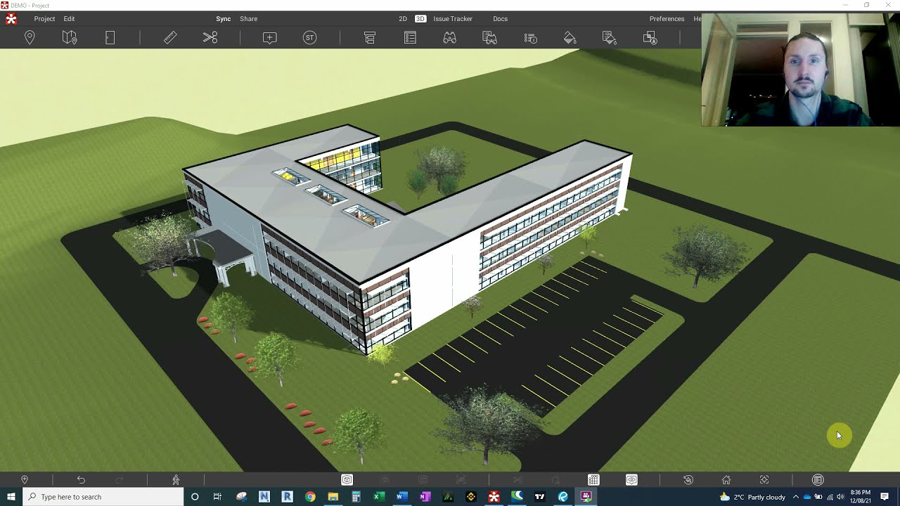 Revizto 2D workspace - How to view 2D drawings and overlay on model
