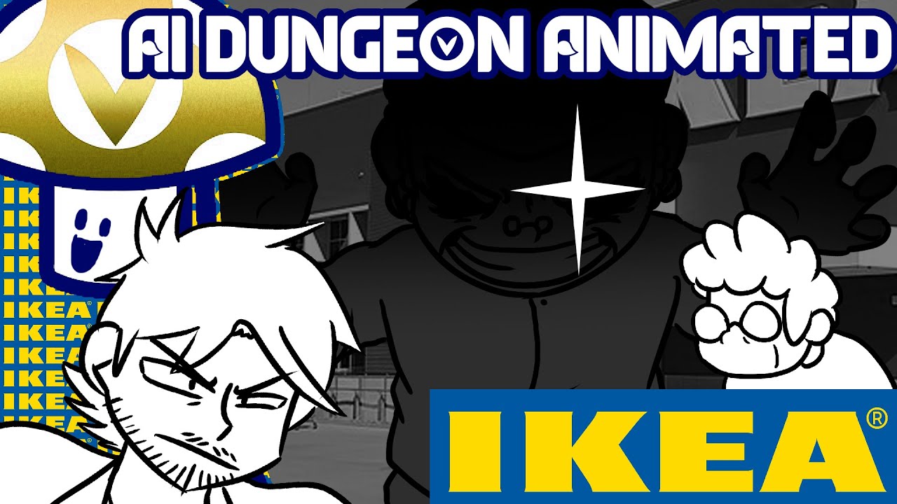 Vinny NEEDS to go to IKEA [Vinesauce AI Dungeon Animation]