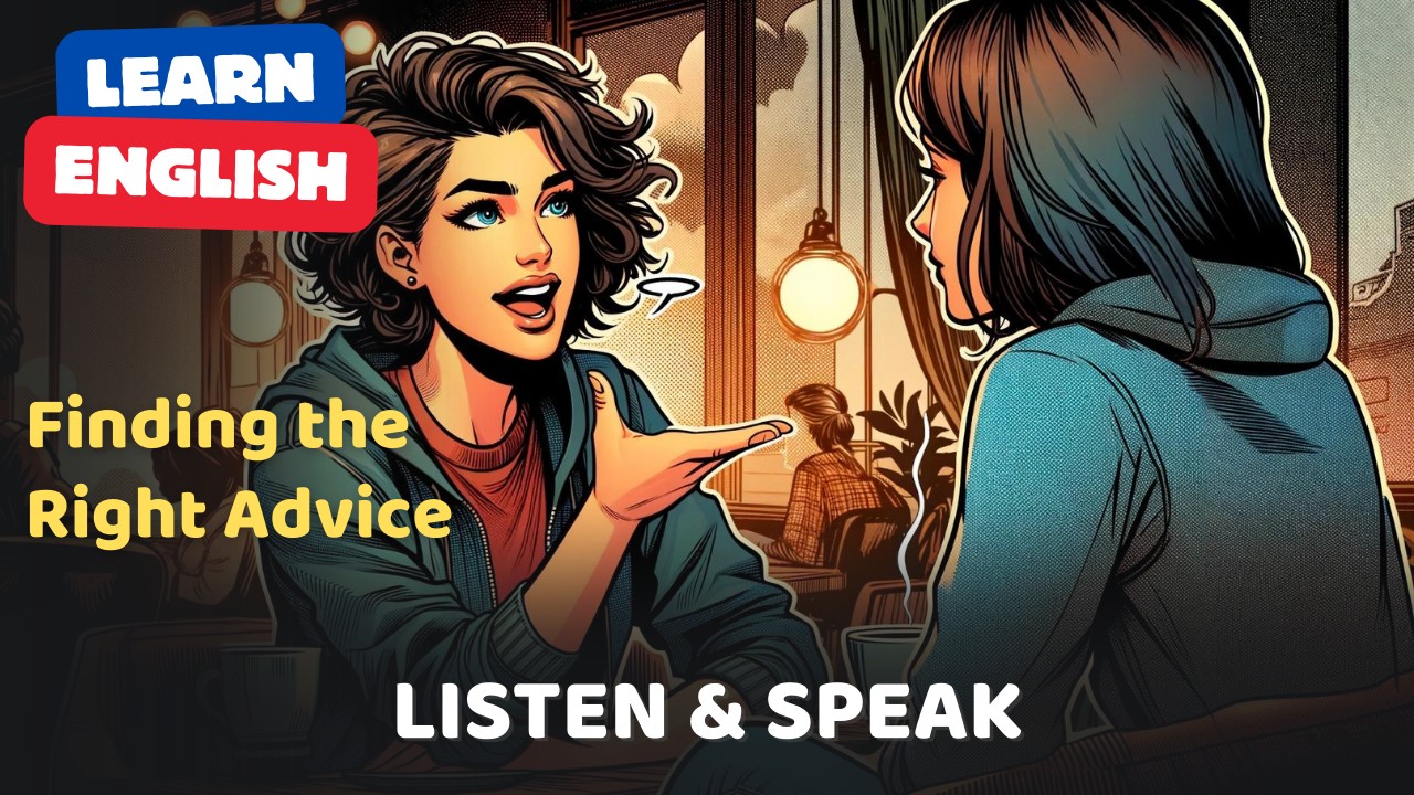 Finding the Right Advice | Improve Your English | English Listening Skills - Speaking Skills