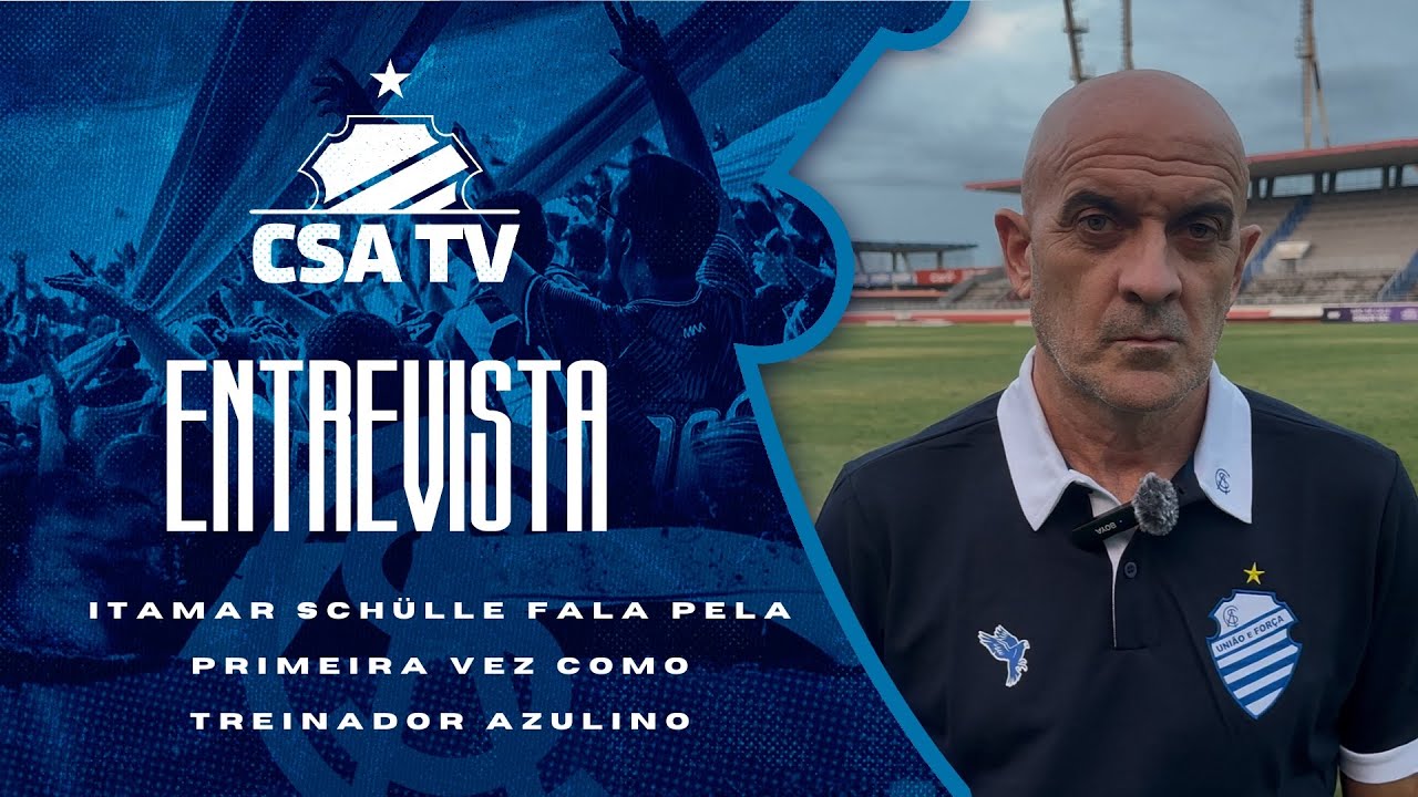 Entrevista com o t&eacute;cnico Itamar Sch&uuml;lle: 11.10.25 - CSA TV