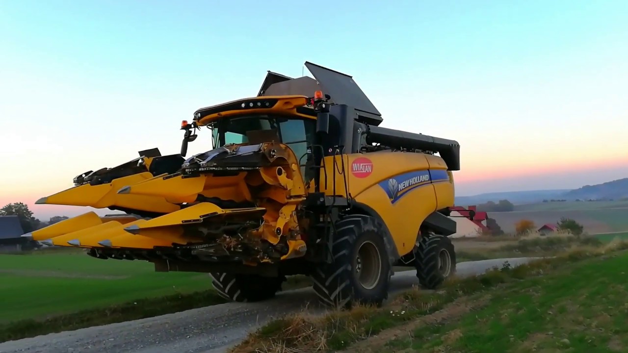 Żniwa kukurydziane 2018 w GR Natkaniec!!! New Holland Cx 5.80  | Kubota | John Deere