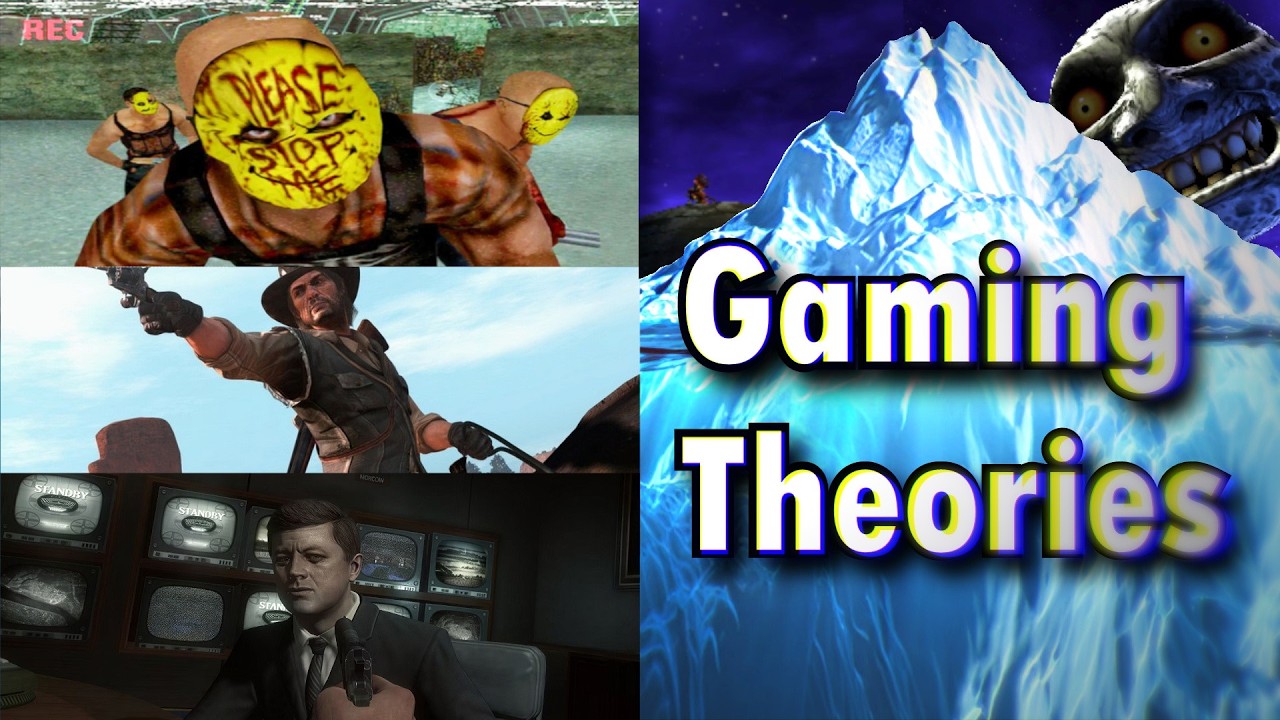 The videogame theories iceberg