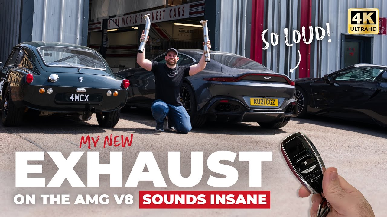 My 500HP V8 Aston Martin Vantage now sounds INSANE!