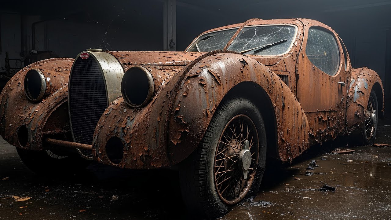 Abandoned Bugatti Type 101 Restored After Decades | Full Rust Reclaimed Journey