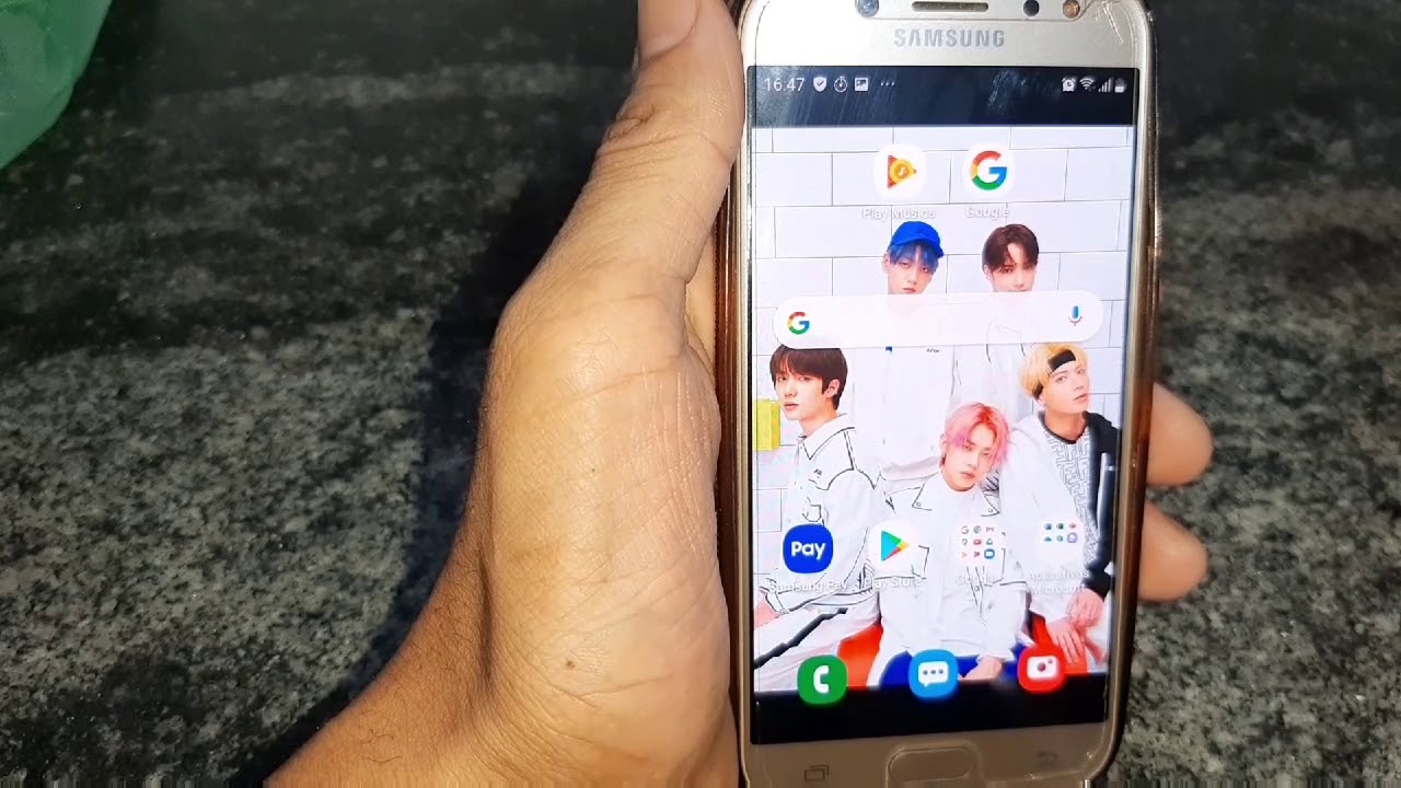 como ativar a op&ccedil;&atilde;o mostrar toque na tela  do celular  Samsung