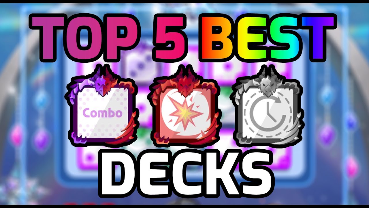 Top 5 Best Decks For PVP | Season: Festival (Random Dice) [LuNEJuNE]