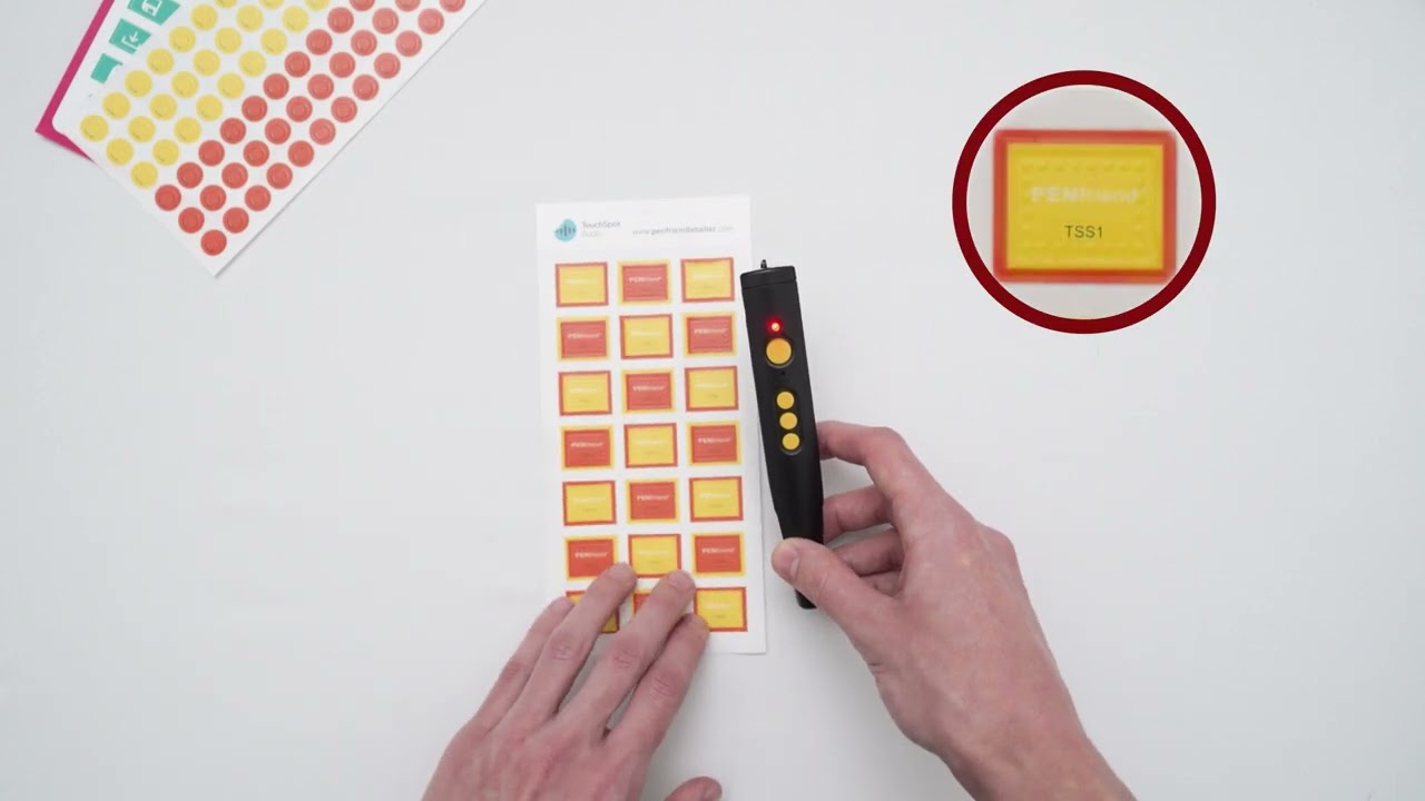 How to make a recording on RNIB PENfriend