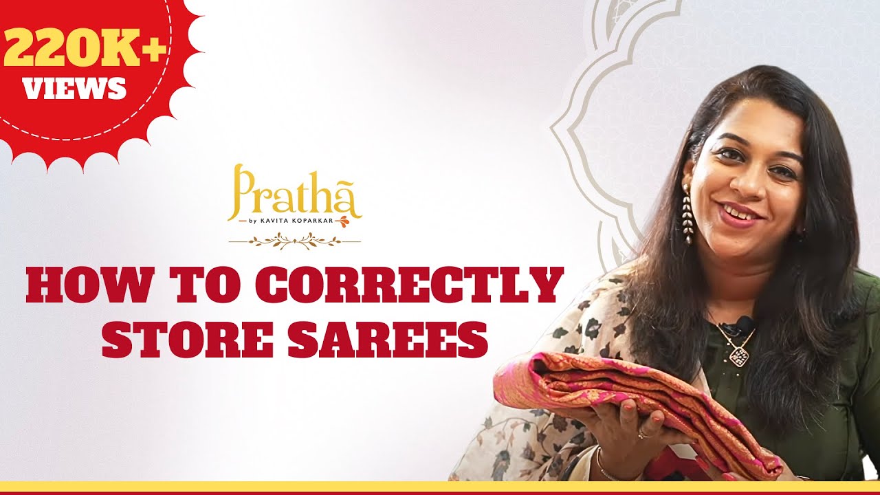 Store Silk Sarees LIKE a PRO in JUST 10 Minutes