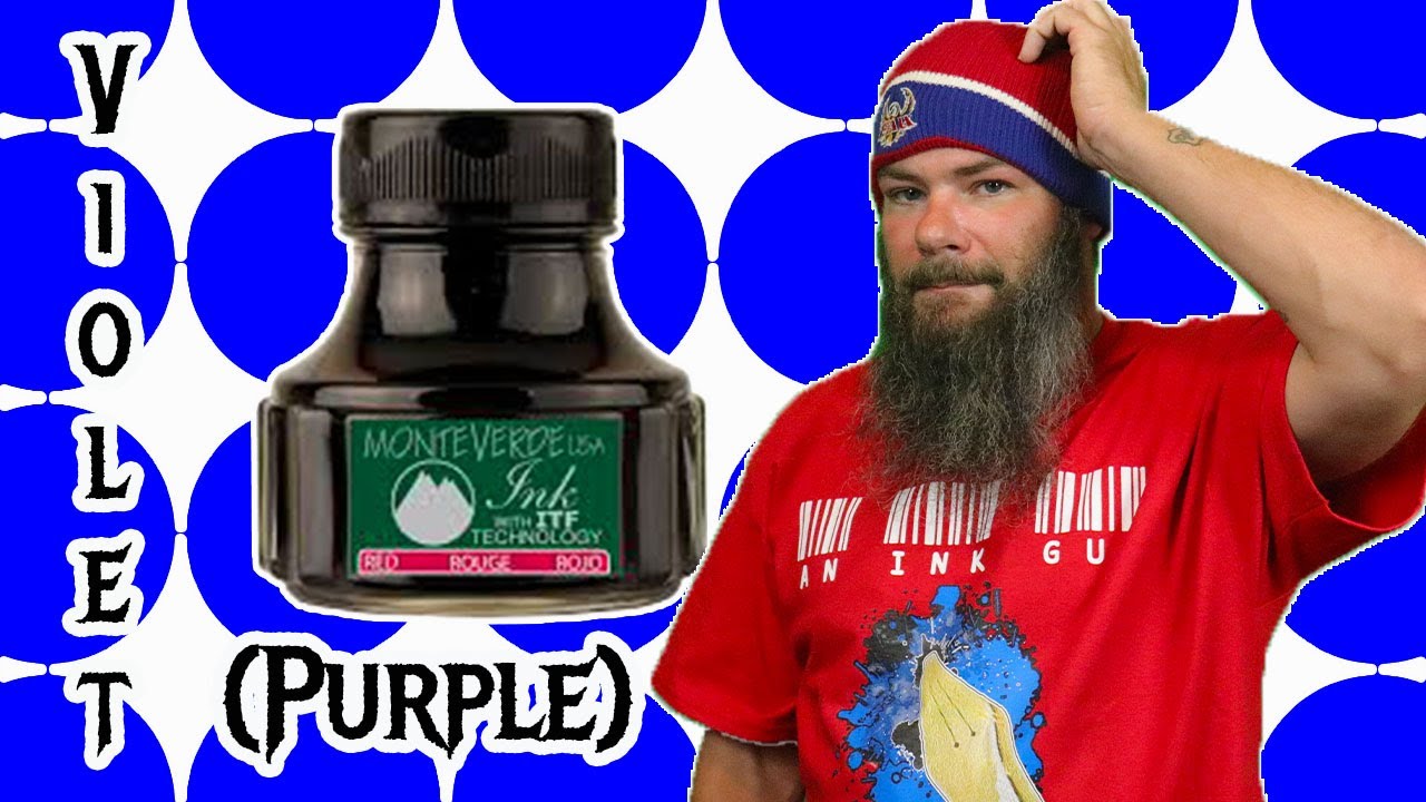 Monteverde Purple Reign Fountain Pen Ink #fountainpenink #fountainpens