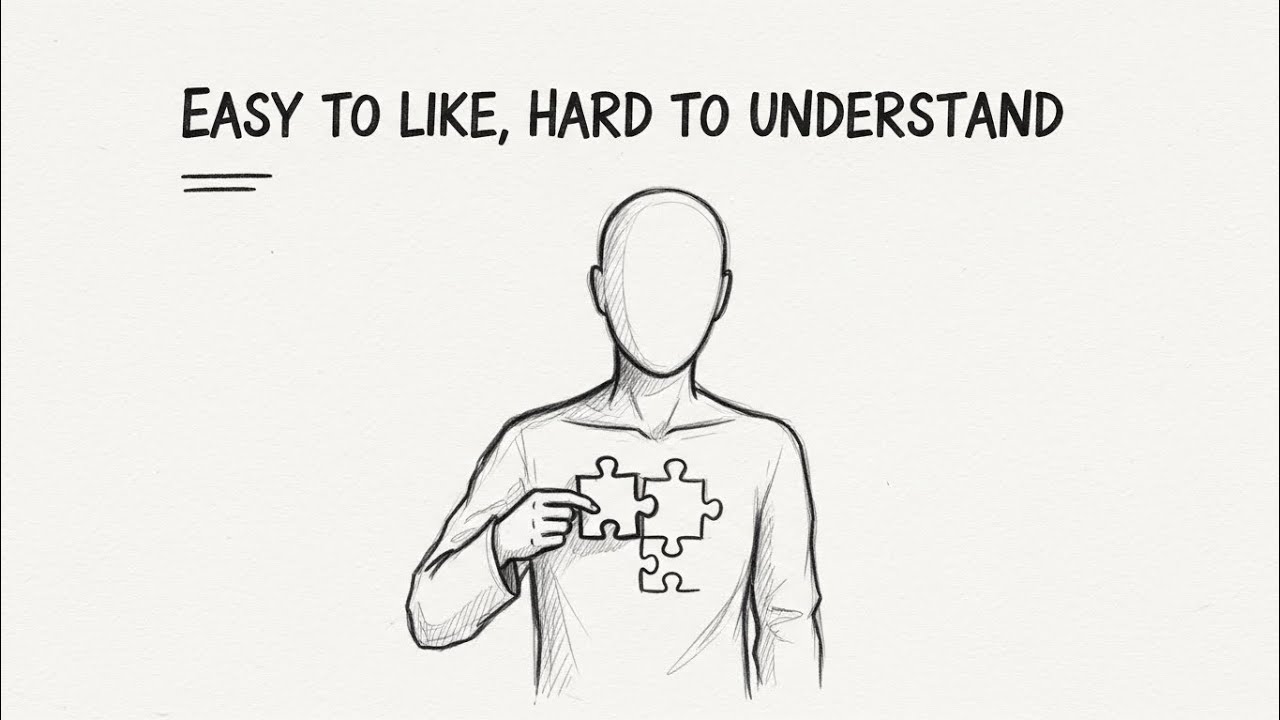 You Learned to Be Easy to Love — But Not Easy to Know 