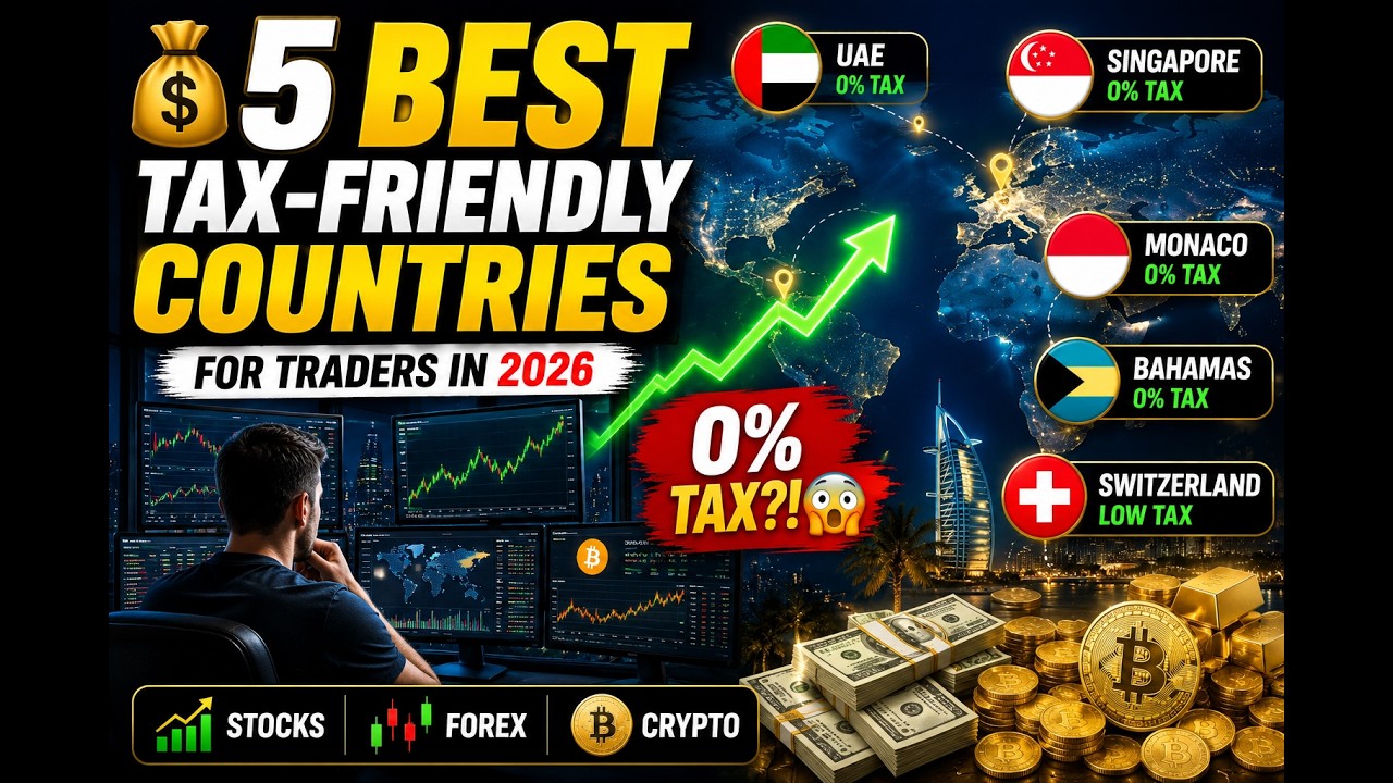 5 Best Tax-Friendly Countries for Stock, Forex & Crypto Traders