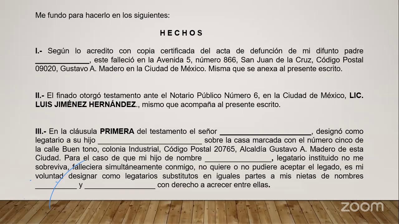 Clase Gratuita de la Licenciatura en Derecho 