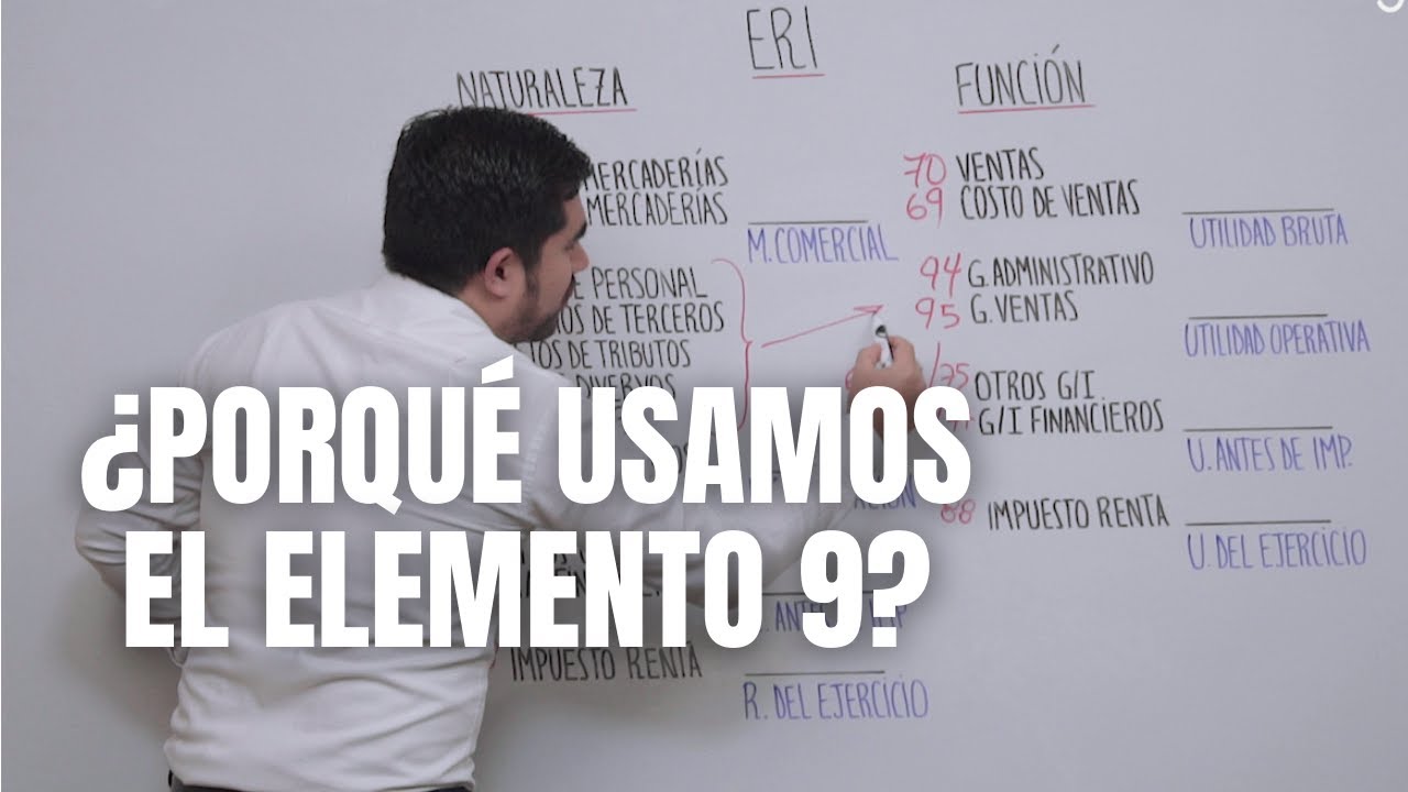 ¿Porqué usamos el elemento 9?