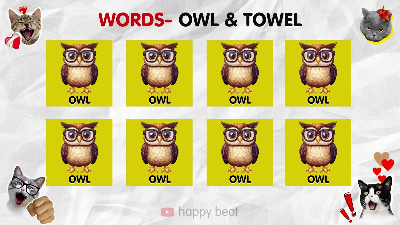 eat Drop Word Battle! 🎧 Who’s The Fastest? | Say It On Beat Challenge | Happy Beat💖
