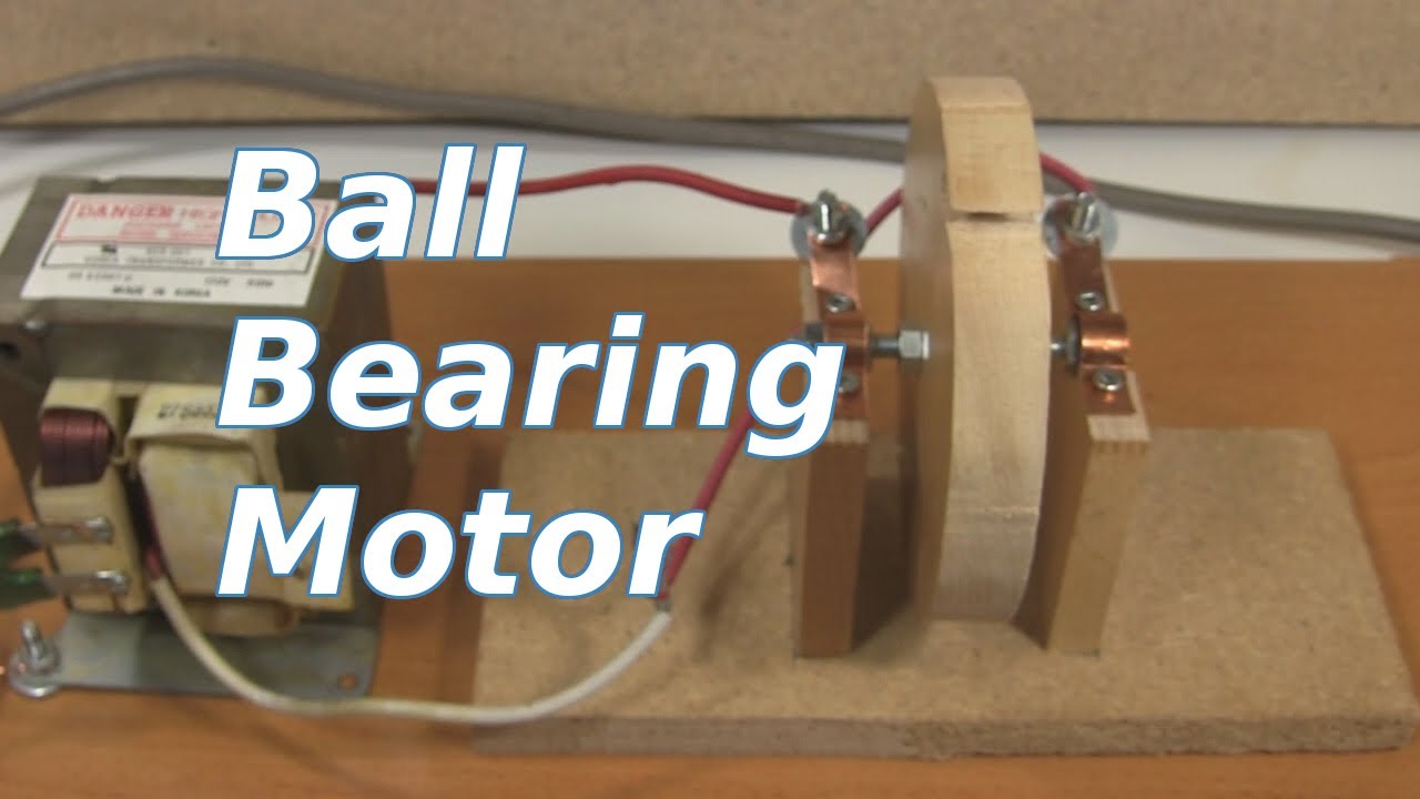 Ball Bearing Motor - How to Make/How it Works