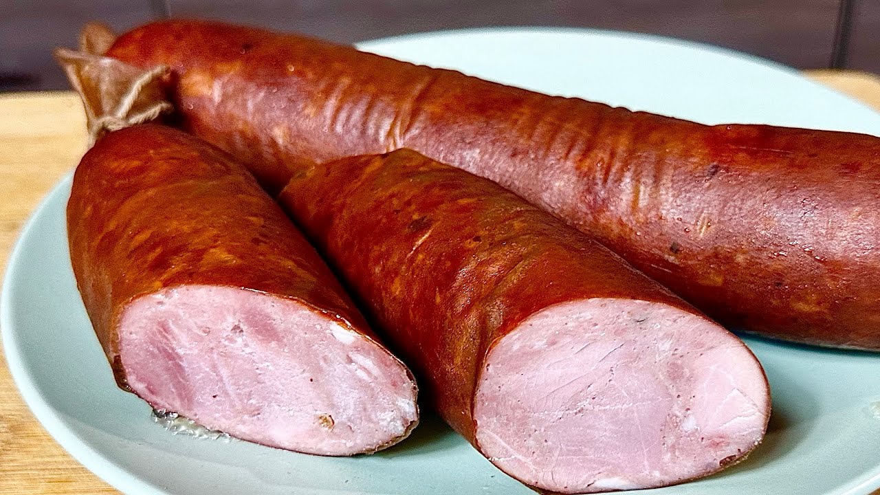 DOMOWA WĘDLINA! Kiełbasa szynkowa po mojemu - prawdziwy rarytas i raj dla podniebienia