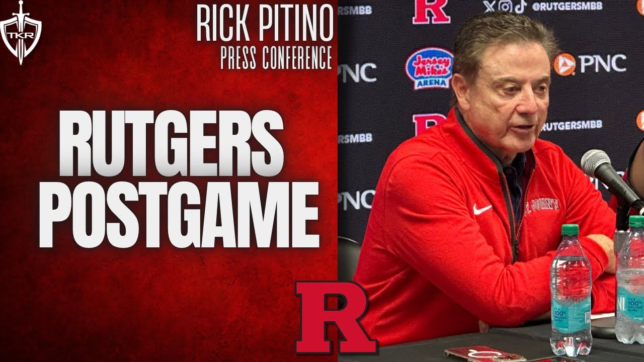 Rick Pitino talks Rutgers Exhibition Postgame -- #Rutgers Basketball