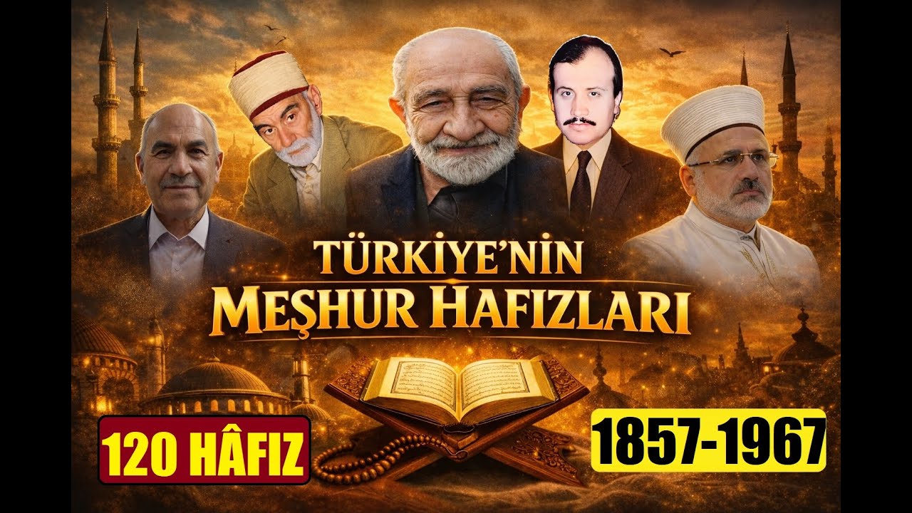 TÜRKİYE'NİN MEŞHUR HAFIZLARI (120 HAFIZ)