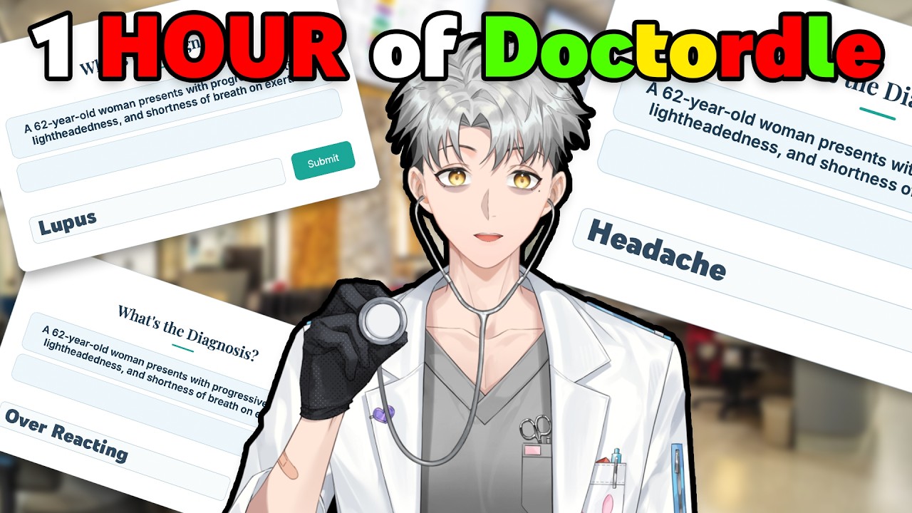 Doctor Plays Doctordle but the Video Ends When He Gets 1 Wrong