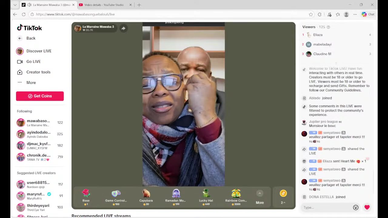 LA MARRAINE MAWABA EN LIVE! UNIR EN DEUIL? TOGBEVI KPESSE en live!