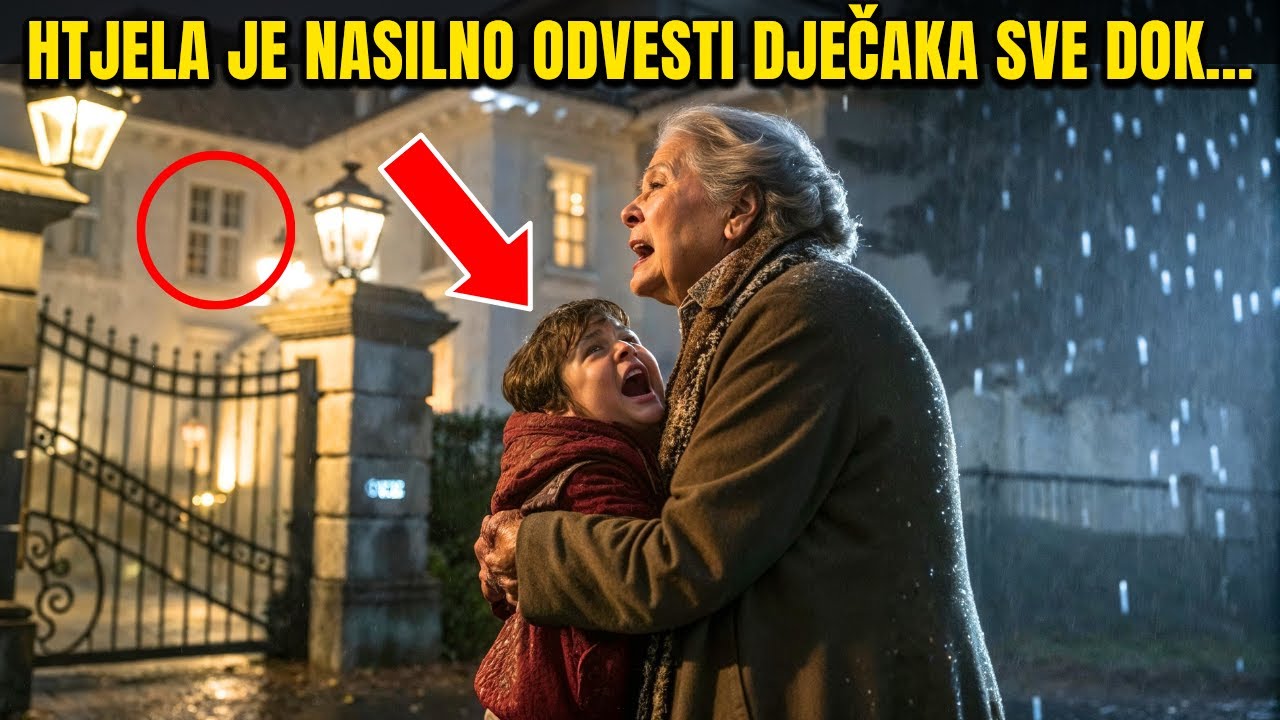Na Badnjak, tajanstvena starica pojavila se na vratima vile s dječakom u naručju...