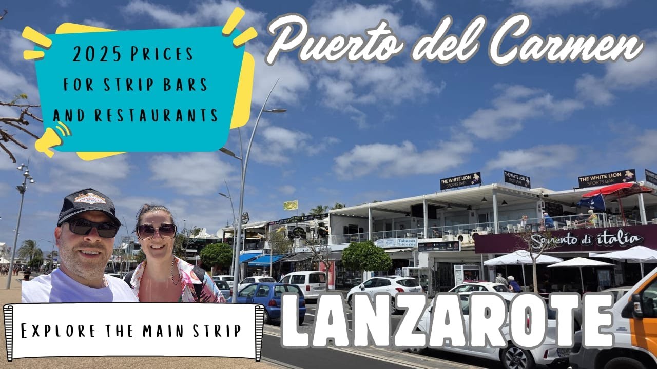 Is LANZAROTE still CHEAP in 2025? Puerto del Carmen Strip Walk + Price Reveal!!