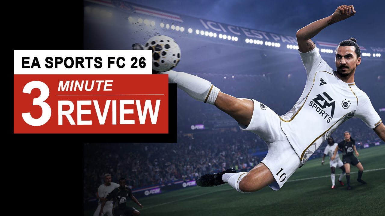 Обзор EA Sports FC 26 за 3 минуты | GamingByte