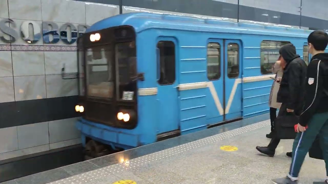 Ташкентский метрополитен. Станция Юнусобад. Tashkent subway. 2022