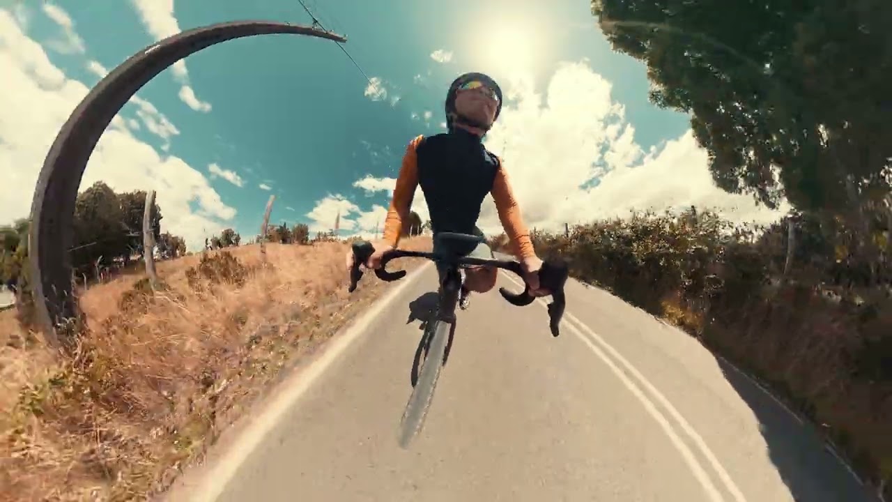 DJI osmo 360 en Bicicleta 