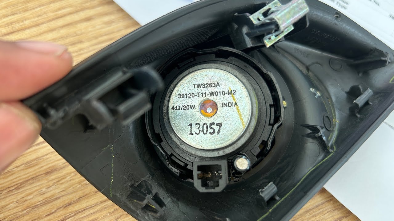 Honda City SVMT Tweeter Addition #honda #tweeter #city #music #5thgen #musicsystem #infotainment