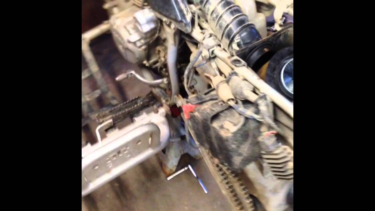 Honda 400ex swingarm